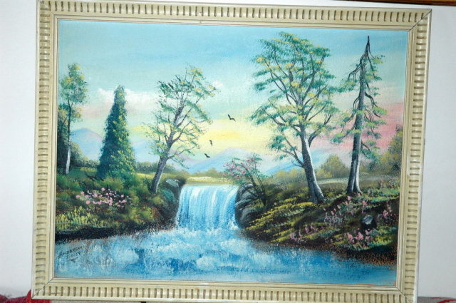 Landscape Painting by Clyde R . Anderson 1959 * PRICE REDUCTION!*