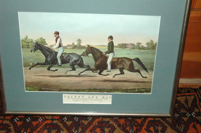 Framed Horse Racing Print Tacony & Mac ** PRICE REDUCTION!**