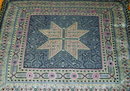 Silk Tapestry Pillow 8 point Star Design **PRICE REDUCTION! ***