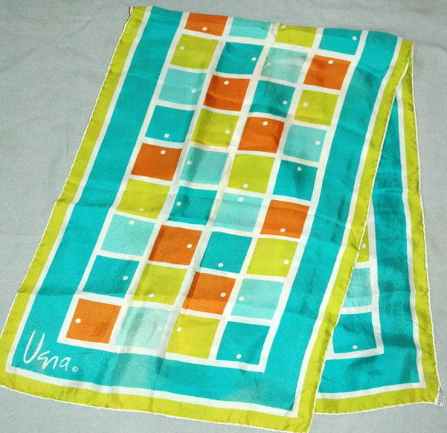 Silk Scarf All Silk Scarves by Vera Made in Japan