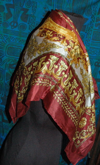 100 % Silk Scarf Louis Cardell