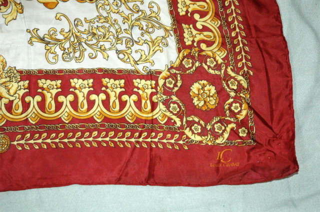 100 % Silk Scarf Louis Cardell