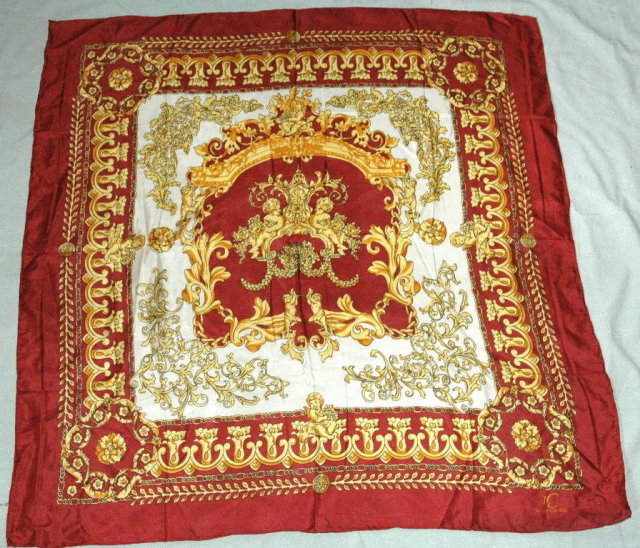 100 % Silk Scarf Louis Cardell