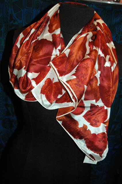 Jacqueline Ferrer 100% Silk Scarf New with Tag