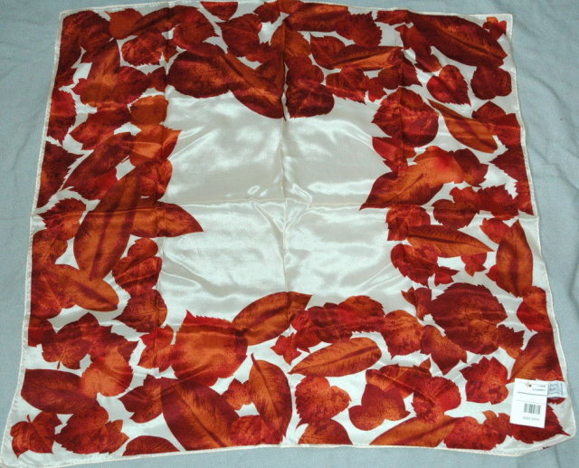 Jacqueline Ferrer 100% Silk Scarf New with Tag