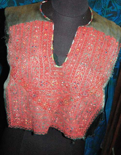 Antique FineNeedle Point Men's Yoke Collar