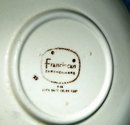 DesertRose Franciscan Earthenware Cups Saucers