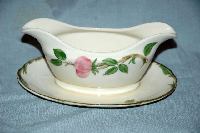 Desert Rose Franciscan Ware Gravy Boat /Dish/ Bowl