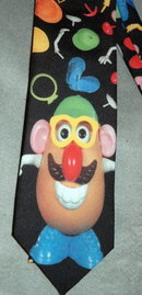 Mr. Potato Head Neck Tie by Wally Wear