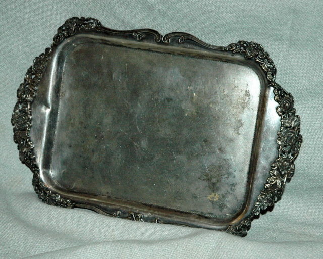 Pairpoint MFG. Co Quadruple Silver Plate Tray