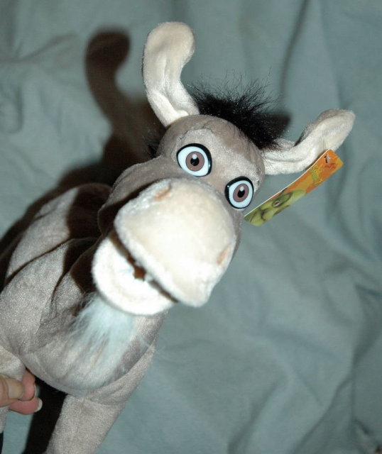 Plush Donkey From Shrek 2 NWT 12