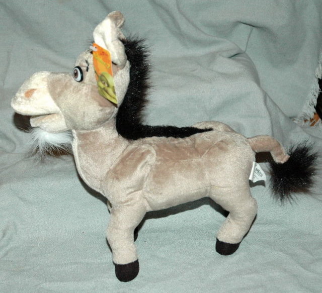 Plush Donkey From Shrek 2 NWT 12