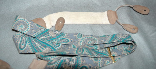 Trafalgar Paisley Silk Suspenders Braces