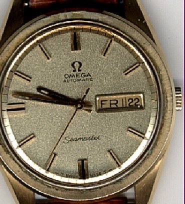 Omega Seamaster Automatic Swiss Watch 14K GF