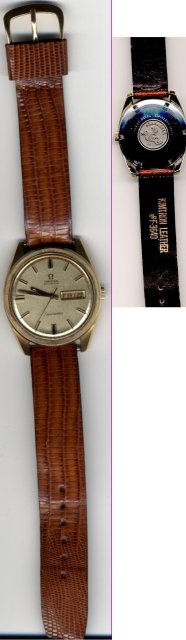 Omega Seamaster Automatic Swiss Watch 14K GF