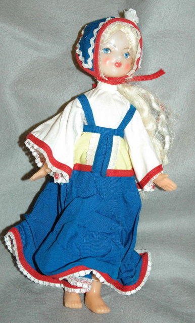 Vintage Dancing Scandinavian Girl Doll * PRICE REDUCED *
