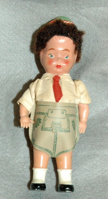 Old Celluloid GERMAN BOYt Doll (was a wind up) Price Reduced !