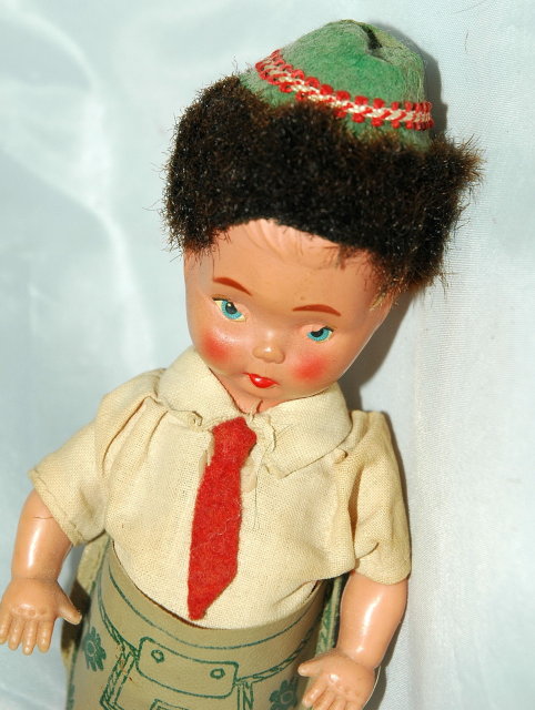 Old Celluloid GERMAN BOYt Doll (was a wind up) Price Reduced !