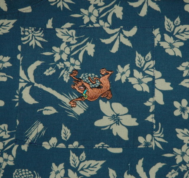 Warner Bros Scooby Do Hawaiian Shirt Men's size S