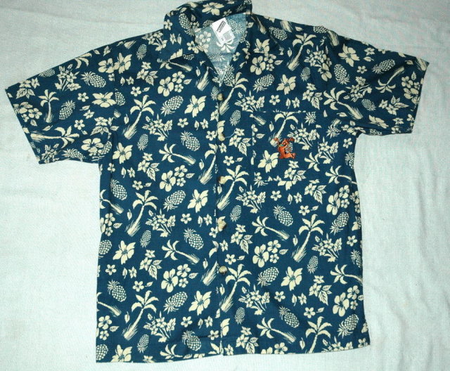 Warner Bros Scooby Do Hawaiian Shirt Men's size S