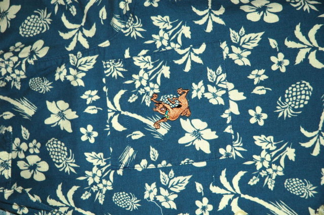 Warner Bros Scooby Do Hawaiian Shirt Men's size S