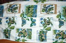 17 yds Vintage Wildlife Print Drapery Fabric PRICE REDUCTION *