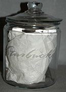 Starbucks Glass Coffee Canister Storage Jar
