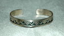 Handcrafted Sterling Overlay Bracelet