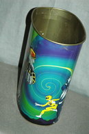 Mighty Morhin Power Rangers Metal Waste Paper Basket