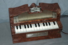 Vintage Emenee Toy Electic Pipe Organ