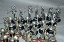 Set of Golf Theme Pewter Chess Pieces