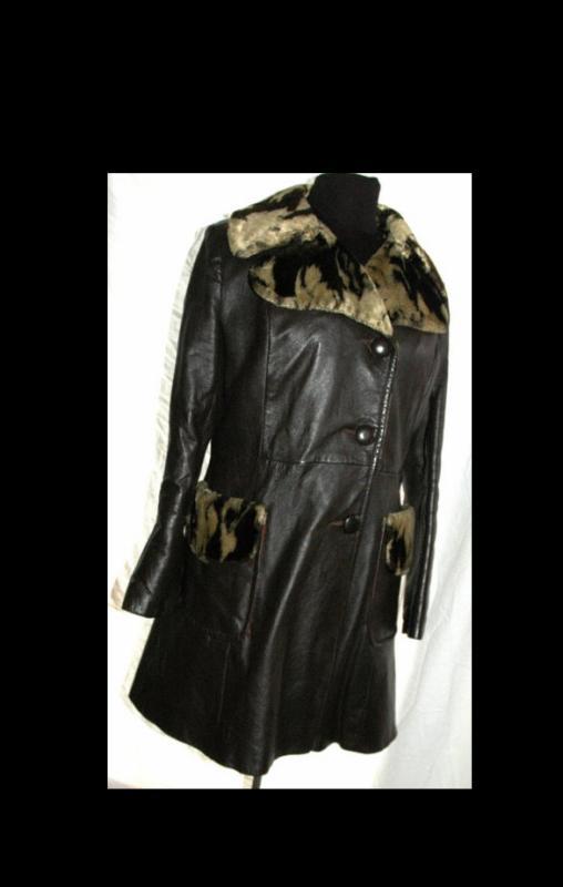 Dan Di Modes Leather Coat