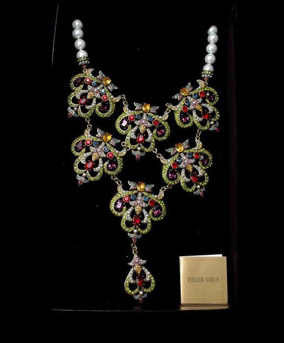 Heidi Daus Elegant Jewels & Pearls Necklace