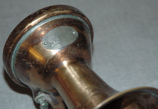 Old Brass Cunningham Air Whistle size 1AF PRICE REDUCTION!**