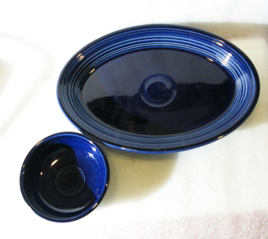 Fiesta Oval Platter Cobalt Blue 13