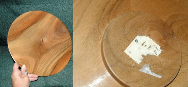 Scandinavian Modern Figural Wood Turned Bowl