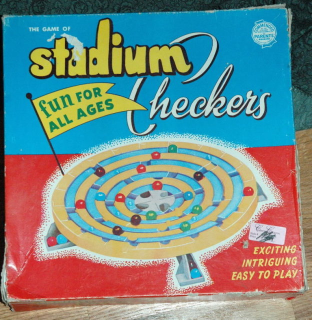 1952 Stadium Checkers Game