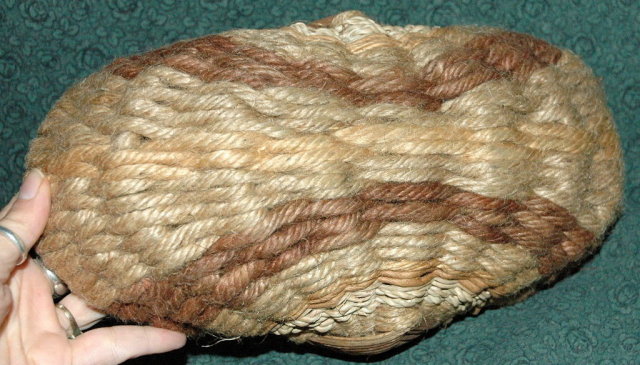 Interesting Old Bamboo & Sisal Hemp Basket *PRICE REDUCTION