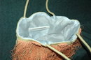 Hawaiian Grass Surf's Up Beach Tote Bag with Finge ** PRICE REDUCED!**