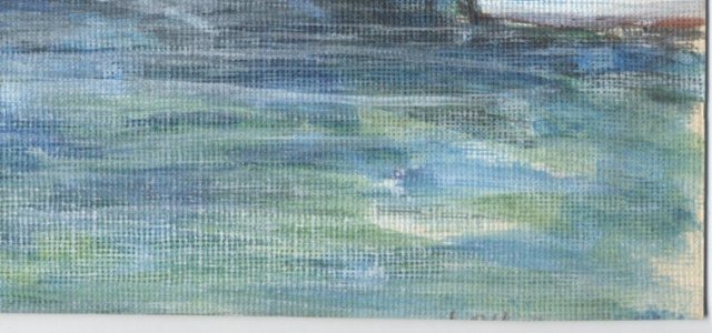 Fishing Boat West Beach Marina Painting NW ART