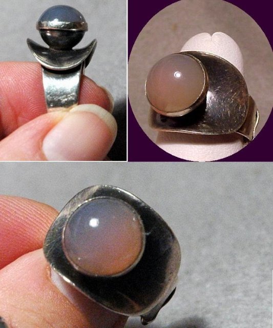 Mod Danish Sterling Ring Ring Brdr. Bjerring