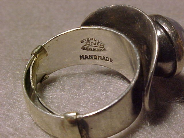 Mod Danish Sterling Ring Ring Brdr. Bjerring