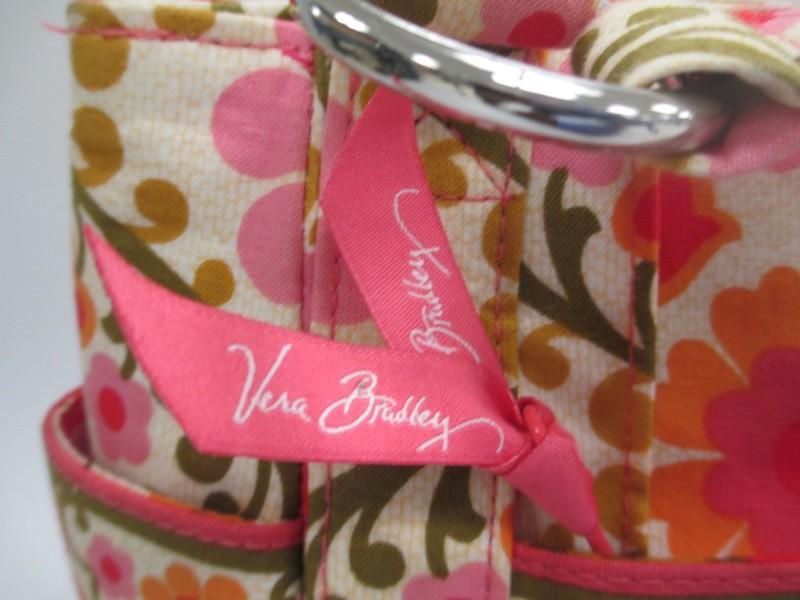 Vera Bradley Folkloric Zip Top East West Hand Bag Purse