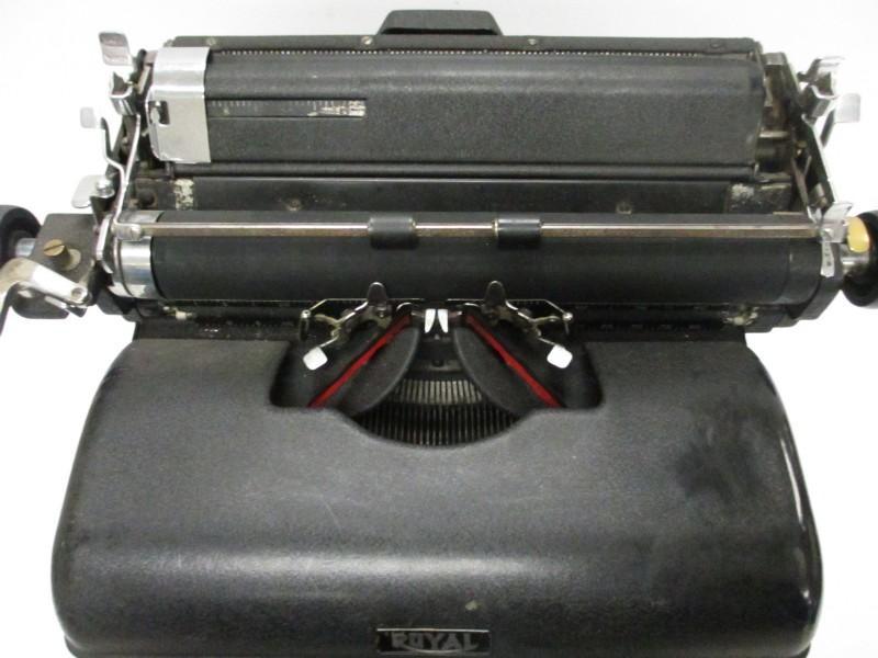 Royal Typewriter Black Antique