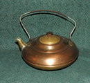 Copper Brass Tea Kettle Made in Holland