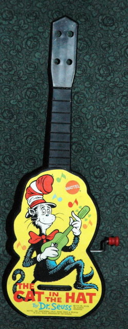 Mattel Cat in the Hat Music Maker Toy Guitar