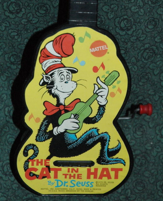 Mattel Cat in the Hat Music Maker Toy Guitar