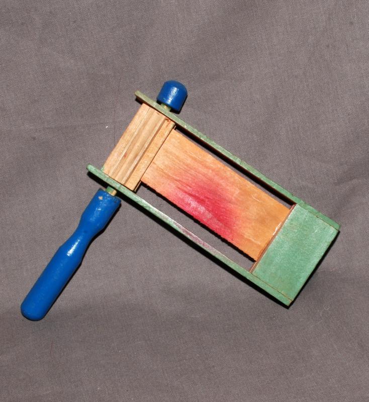 Painted Wood, Wooden Party Noise Maker