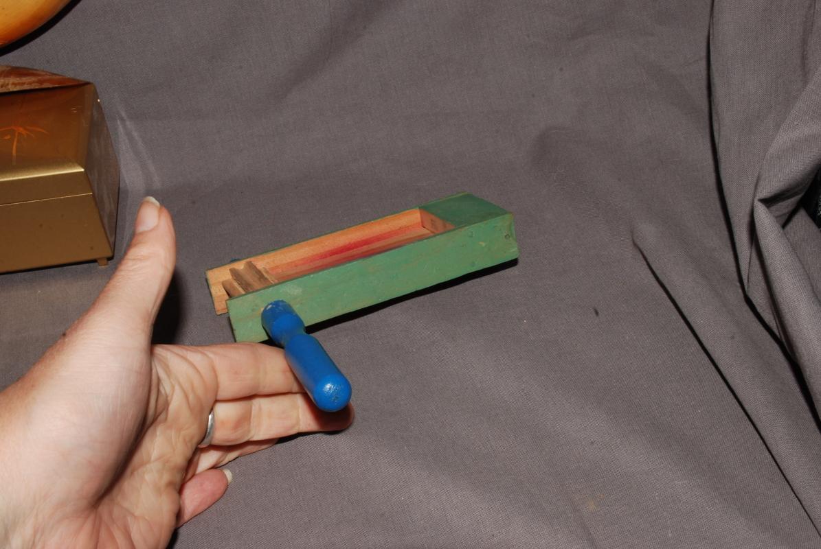 Painted Wood, Wooden Party Noise Maker