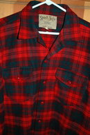 VintageThick Wool Plaid Shirt